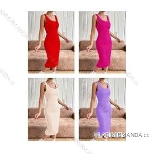 Women's long chiffon summer dress (S / M ONE SIZE) ITALIAN FASHION IMWB222509