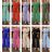 Women's Short Sleeve Long Belted Jumpsuit (S/M ONE SIZE) ITALIAN FASHION IMWB23200