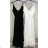 Women's Long Summer Lace Strap Dress (S/M ONE SIZE) ITALIAN FASHION IMPLP2363700015