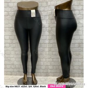 Plus Size Women's Long Leather Leggings (XL/2XL-5XL/6XL) TURKISH FASHION TMWL239827A