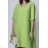 Women's Long Chiffon Short Sleeve Dress (S/M ONE SIZE) ITALIAN FASHION IMWGS231048