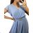 Women's Elegant Long Sleeve Dress (S / M ONE SIZE) ITALIAN FASHION IMWP21u3727