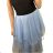 Sukně dlouhá tylová dámská (S/M/L ONE SIZE) ITALSKÁ MÓDA IMM2298HG/DR tmavě růžová