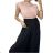 Dress with 3/4-sleeve ladies pocket (uni sl) ITALIAN Fashion IM3181746 S/M black