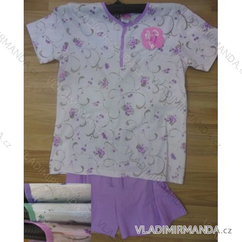 Pyžamo krátké dámské nadrozměrné (l-4xl) VALERIE DREAM DC-6443