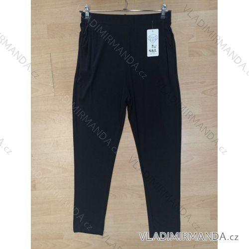 Legíny dlouhé dámské nadrozměr (L-5XL) SAL SMILING SAL23ML-1