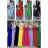 Women's Long Summer Elegant Strapless Dress (S/M ONE SIZE) ITALIAN FASHION IMWB23288