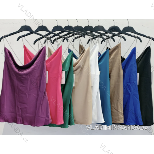Women's Long Chiffon Short Sleeve Dress (S/M ONE SIZE) ITALIAN FASHION IMWGS231048