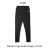 Women's functional long yoga leggings (M-2XL) WOLF Y2361 L black