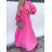 Women's Long Chiffon Short Sleeve Dress (S/M ONE SIZE) ITALIAN FASHION IMWGM23456