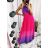 Women's Long Summer Sleeveless Dress (S/M ONE SIZE) ITALIAN FASHION IMWMG231553