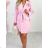 Women's Slim Long Sleeve Coat (S/M ONE SIZE) ITALIAN FASHION IMWD231617