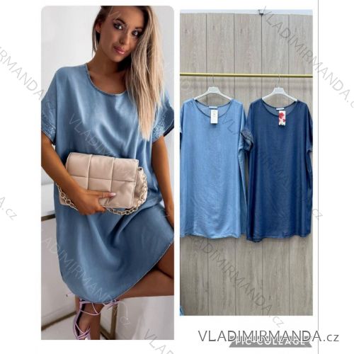 Dress with 3/4-sleeve ladies pocket (uni sl) ITALIAN Fashion IM3181746