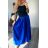 Women's Long Satin Skirt (S/M ONE SIZE) ITALIAN FASHION IMD232507