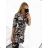 Women's Elegant Belt Long Sleeve Shirt Dress (S/M/L ONE SIZE) ITALIAN FASHION IMWCC231503