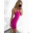 Women's elegant strapless dress (S/M ONE SIZE) ITALIAN FASHION IMPBB23B11685