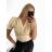 Body elegant long sleeve women (S / M / L ONE SIZE) ITALIAN FASHION IMWA201066 S/M béžová