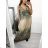 Women's Long Elegant Icecool Sleeveless Dress (M/L, XL/2XL) AINUOSI ITALIAN FASHION IMB239911