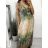 Women's Long Elegant Icecool Sleeveless Dress (M/L, XL/2XL) AINUOSI ITALIAN FASHION IMB239911