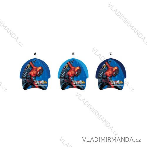 Kšiltovka/basebalová čepice spiderman dětská chlapecká (52-54 cm) SETINO SPI23-0796