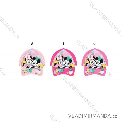 Kšiltovka/basebalová čepice minnie mouse dětská dívčí (52-54 cm) SETINO MIN23-0871