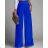 Kalhoty dlouhé letní dámské  (S/M/L ONE SIZE) ITALSKÁ MÓDA IMD23417