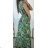 Women's Long Chiffon Short Sleeve Dress (S/M ONE SIZE) ITALIAN FASHION FMPZM23A082-9