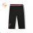 Functional three-quarter length leggings for girls (134-164) KUGO JK8619