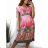 Women's Sleeveless Icecool Summer Dress (M/L, XL/2XL) AINUOSI ITALIAN FASHION IMB239917