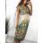 Women's Sleeveless Icecool Summer Dress (M/L, XL/2XL) AINUOSI ITALIAN FASHION IMB239917