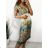 Women's Sleeveless Icecool Summer Dress (M/L, XL/2XL) AINUOSI ITALIAN FASHION IMB239917