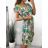 Icecool Women's Summer Short Sleeve Dress (S/M ONE SIZE) ITALIAN FASHION IMM23M5643