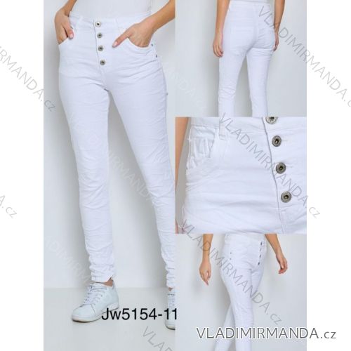 Rifle jeans  dlouhé dámské (XS-XL) JEWELLY JEW235154