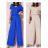 Summer elegant pants set and women's top (S / M ONE SIZE) ITALIAN FASHION IMWG221626