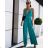 Women's Long Elegant Variable Tie Sleeveless Jumpsuit (S/M ONE SIZE) ITALIAN FASHION IMWE232085