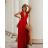 Women's Long Elegant Variable Tie Sleeveless Jumpsuit (S/M ONE SIZE) ITALIAN FASHION IMWE232086