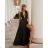 Women's Long Elegant Variable Tie Sleeveless Jumpsuit (S/M ONE SIZE) ITALIAN FASHION IMWE232086