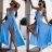 Women's Long Elegant Variable Tie Sleeveless Jumpsuit (S/M ONE SIZE) ITALIAN FASHION IMWE232086