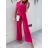 Women's Long Elegant Sleeveless Jumpsuit (S/M ONE SIZE) ITALIAN FASHION IMWE232094