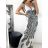 Šaty košilové dlouhý rukáv dámské (S/M ONE SIZE) ITALSKÁ MODA IMB23H03 M / L black