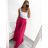 Women's long skirt at the waist for flip flops (UNI S-L) ITALIAN FASHION IM420027