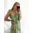 Women's Long Chiffon Short Sleeve Dress (S/M ONE SIZE) ITALIAN FASHION FMPZM23A082-9