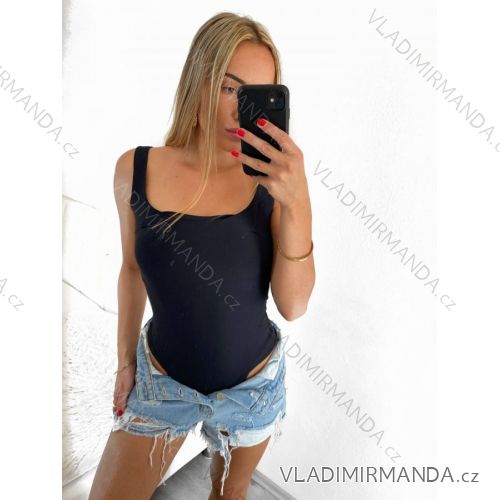 Body na ramínka dámské (S/M ONE SIZE) ITALSKÁ MÓDA IMPLP2352300055