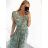 Women's Summer Sleeveless Long Dress (S/M ONE SIZE) ICECOOL AINUOSI FRENCH FASHION FMPZM23023-4