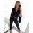 Women's Long Long Sleeve Jumpsuit (S/M ONE SIZE) ITALIAN FASHION IMPCF2327792