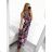 Long summer dress with straps for women (S/M ONE SIZE) ITALIAN FASHION IMD23231