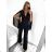 Women's Long Elegant Long Sleeve Jumpsuit (S/M ONE SIZE) ITALIAN FASHION IMPLS2326973