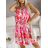 Women's strapless summer dress (S-XL) POLISH FASHION PMWB232305