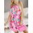 Women's strapless summer dress (S-XL) POLISH FASHION PMWB232305