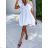 Women's Oversize Short Sleeve Summer Muslin Dress (S/M ONE SIZE) ITALIAN FASHION IMWGB232309